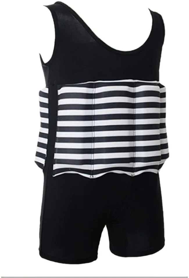 AFAVOM Toddler Kids Baby Girls Floatation Swimsuit with 8 Adjustable Buoyancy Strawberry Float Suit Swim Vest Bathing Suit