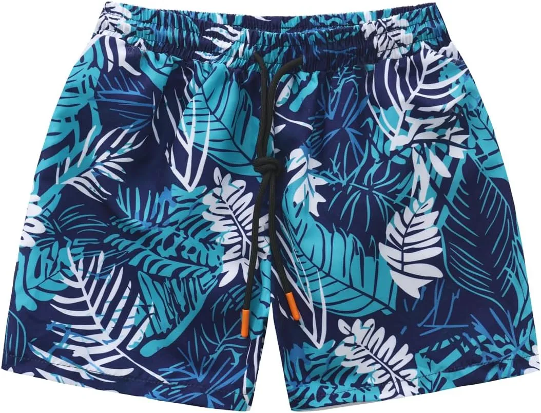 Baby-Boys Toddler Long Sleeved Rashguard Swim Bathing Suit and Sun Hat Set