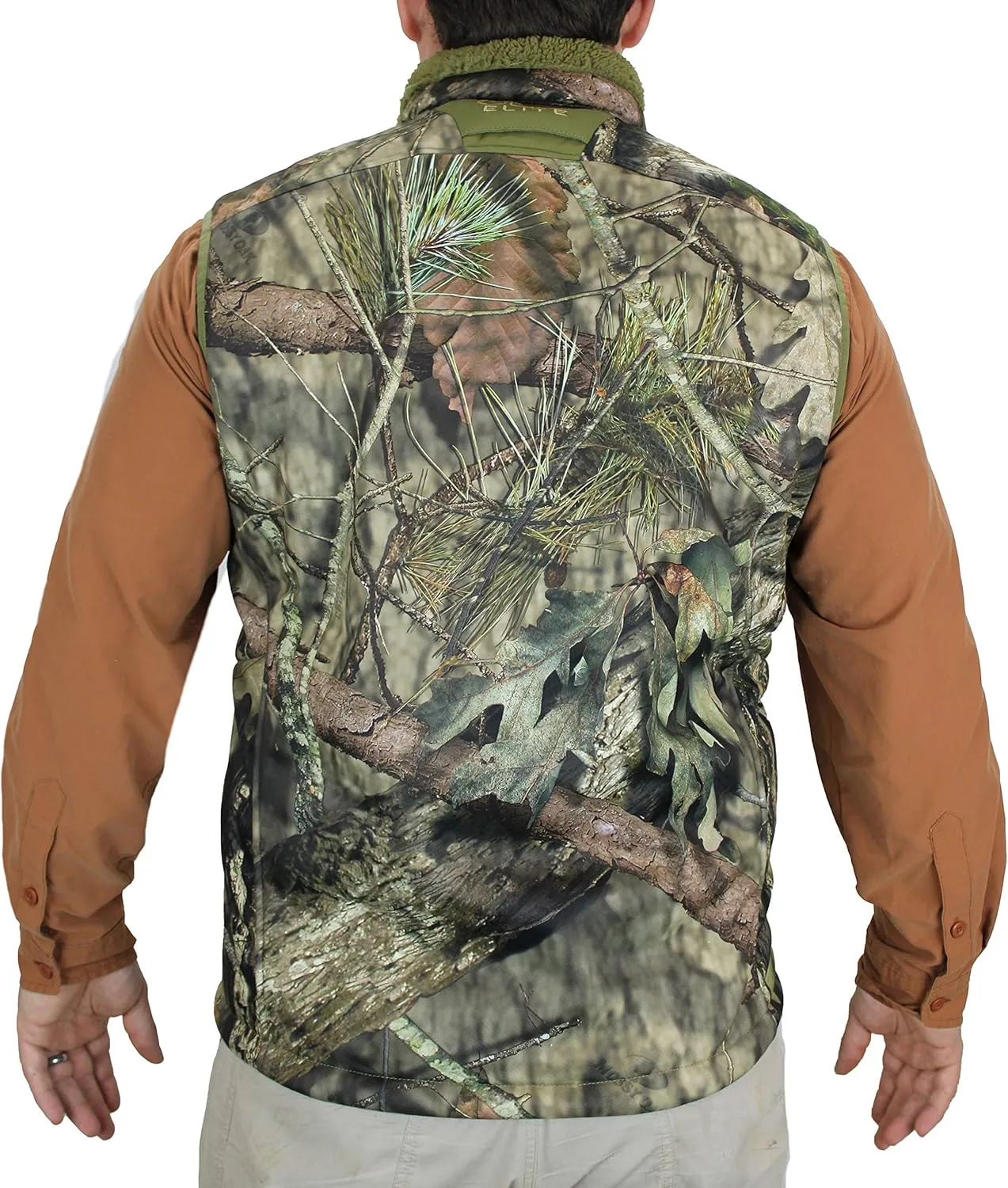 Blackburn Berber Fleece Lined Camo Hunting Vest