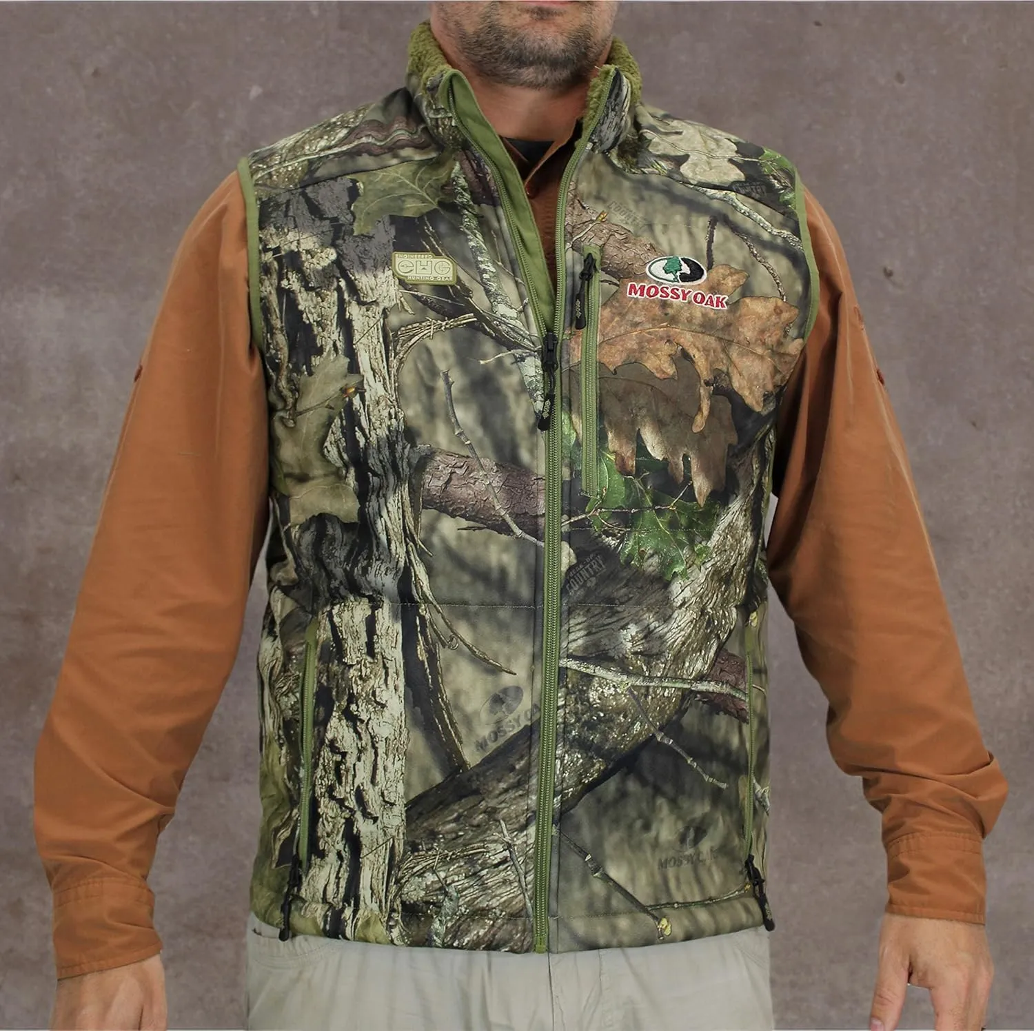 Blackburn Berber Fleece Lined Camo Hunting Vest