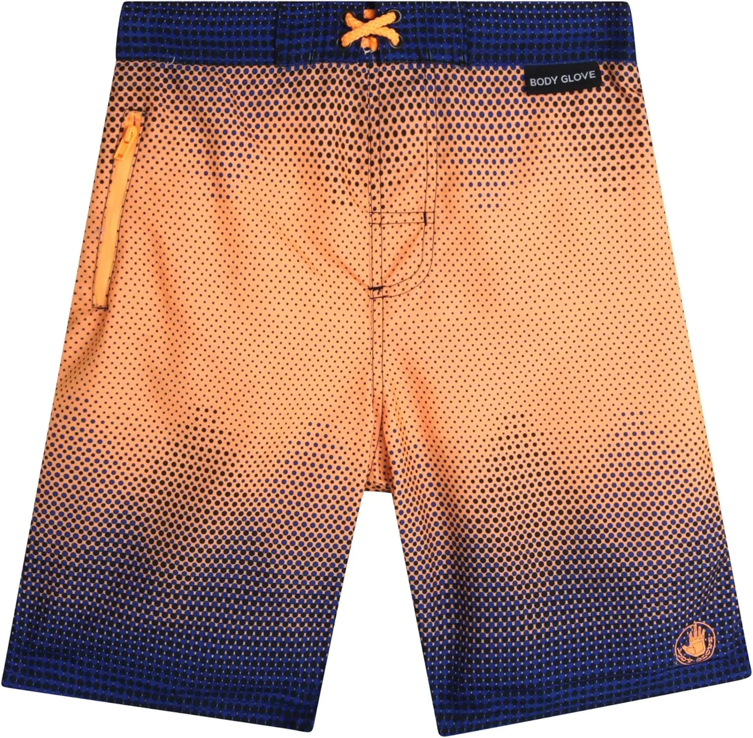 Body Glove Boys' Swim Trunks - UPF 50  Quick Dry Swim Shorts with Zipper Pocket - Swimwear Trunks for Boys (Sizes: 8-18)