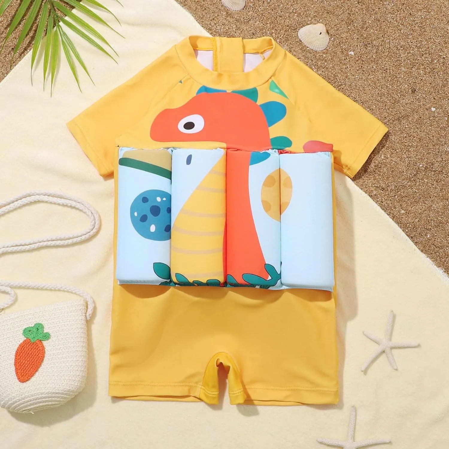 Boys Swimsuit 6M-4Y Summer Floating Swimwear with Adjustable Buoyancy Baby Boy Girl Sun Floating Swimwear Swim Vesrt