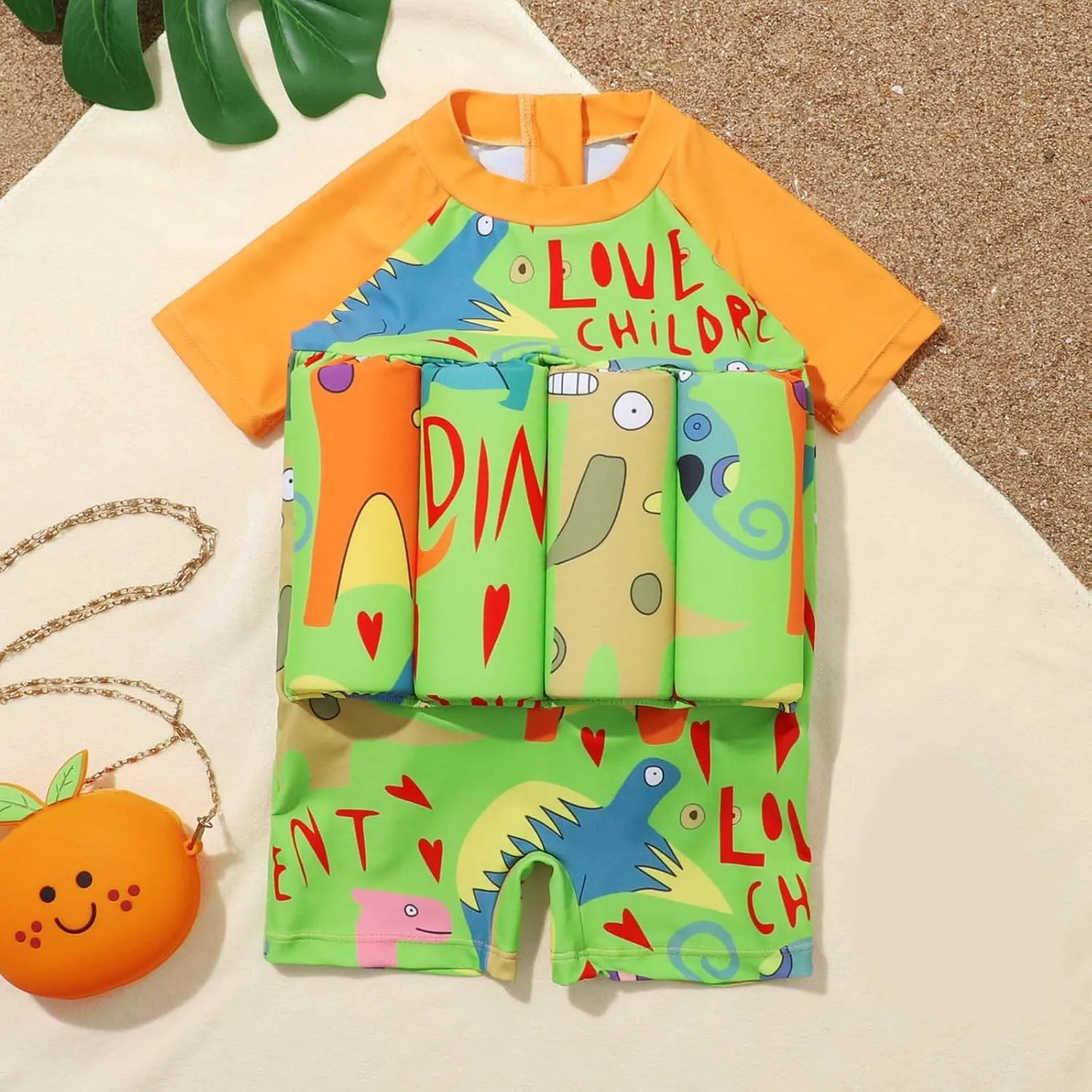Boys Swimsuit 6M-4Y Summer Floating Swimwear with Adjustable Buoyancy Baby Boy Girl Sun Floating Swimwear Swim Vesrt