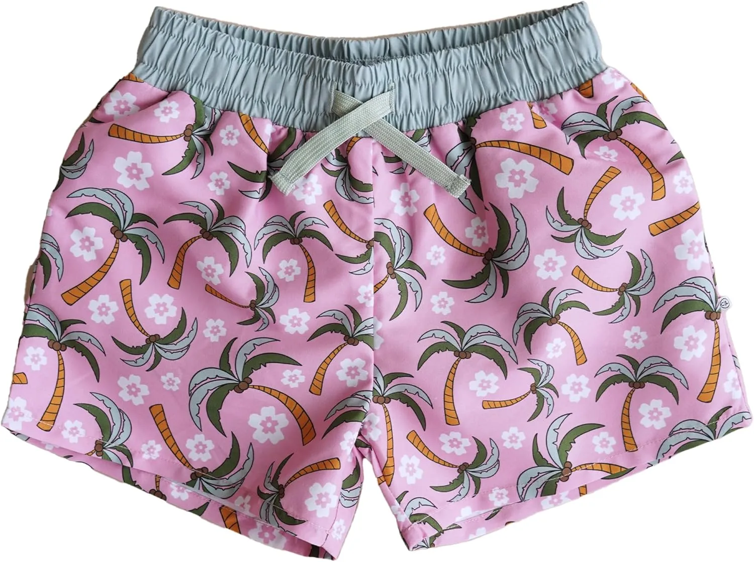 Caden Lane Boys Swim Trunks, Chlorine Resistant, Quick-Drying, Stretchy Swim Shorts with Mesh Lining for Baby, Toddler & Kids