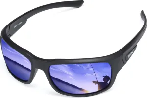 Floating Polarized Fishing Sunglasses for Men UV Protection Fishing Glasses Boating Kayaking Water Sport Glasses