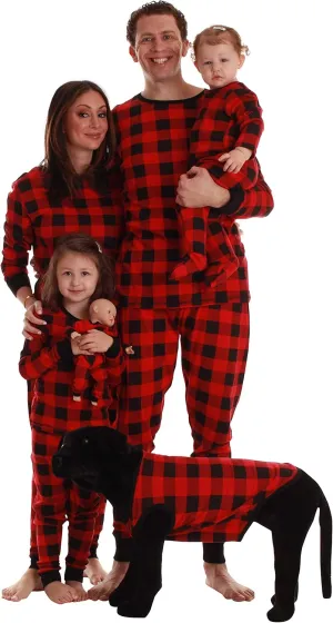 #followme Matching Family Pajamas Buffalo Plaid