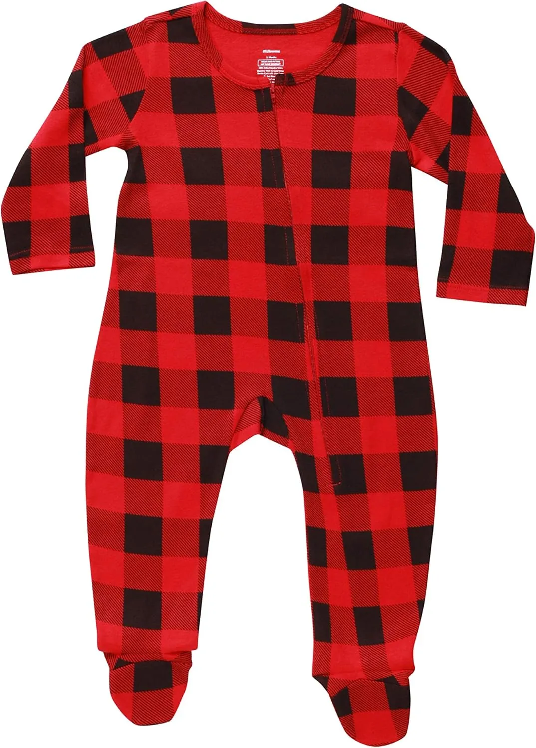 #followme Matching Family Pajamas Buffalo Plaid