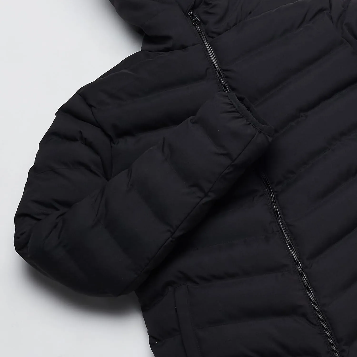 Full Sleeves Puffer Down Feather Jacket For Women With Attached Hood