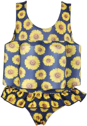 FYMNSI Kids Baby Floatation Swimsuit with Adjustable Buoyancy Float Suit Swim Vest One Piece Floating Swimwear for Boys Girls