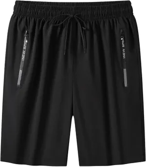 Iced Active Shorts for Men,Icedactive Breathable Quick Drying Ice Silk Shorts Comfy Fit Stretchy Travel Beach Short