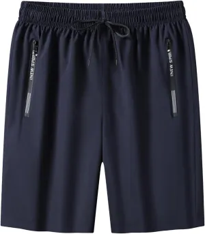 Iced Active Shorts for Men,Icedactive Breathable Quick Drying Ice Silk Shorts Comfy Fit Stretchy Travel Beach Short