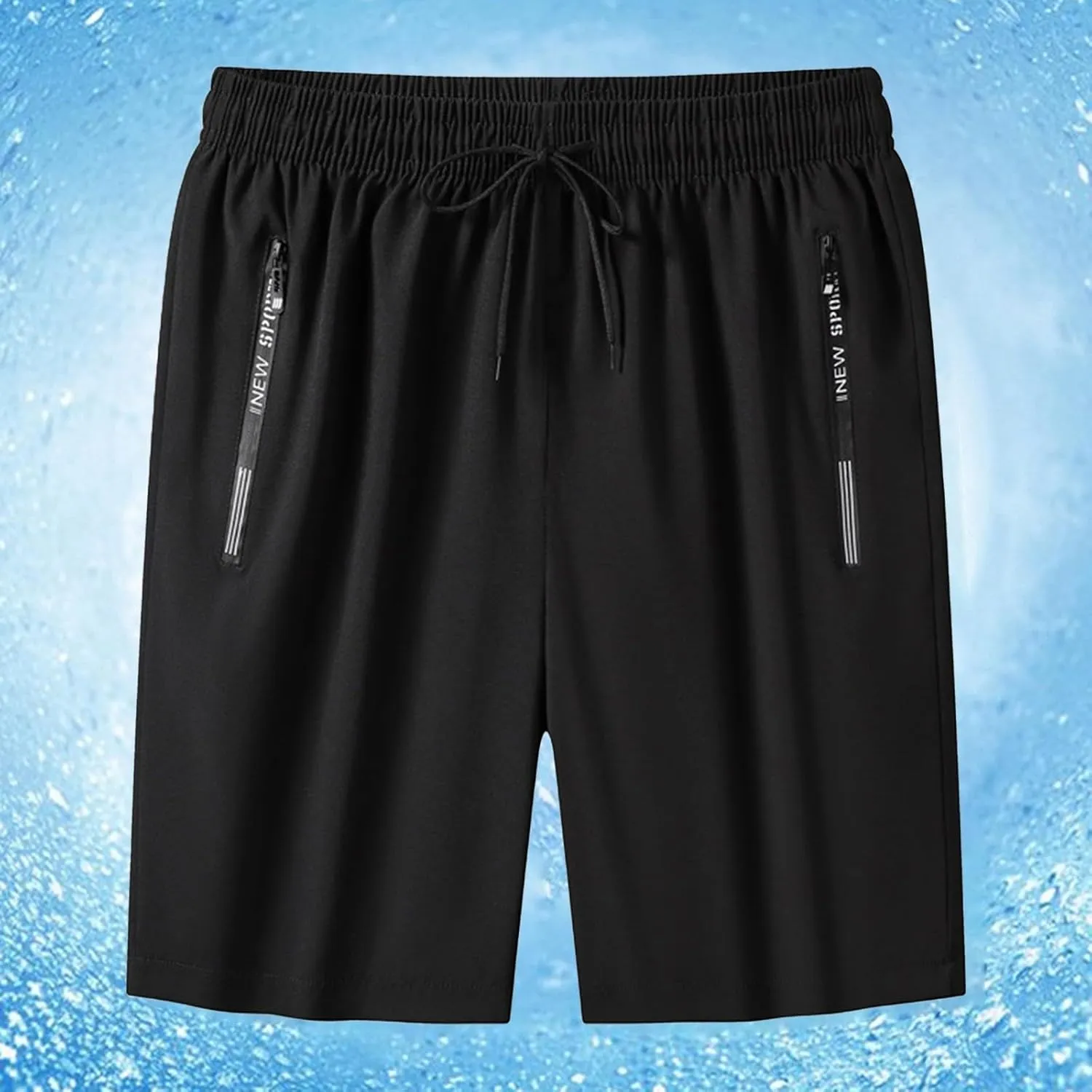 Iced Active Shorts for Men,Icedactive Breathable Quick Drying Ice Silk Shorts Comfy Fit Stretchy Travel Beach Short