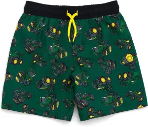 John Deere UPF 50  Swim Trunks with Drawstring Closure Toddler to Big Kid
