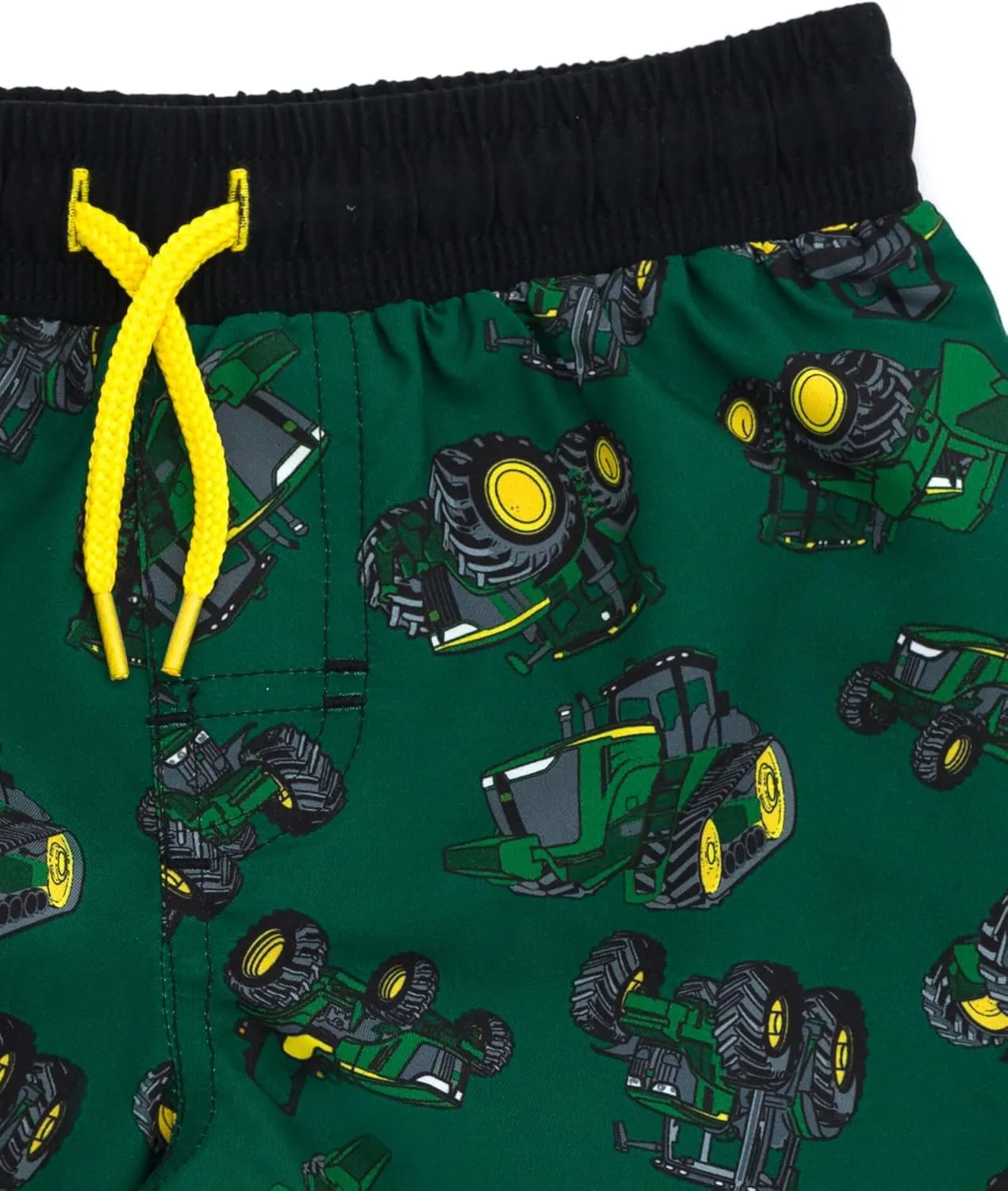 John Deere UPF 50  Swim Trunks with Drawstring Closure Toddler to Big Kid