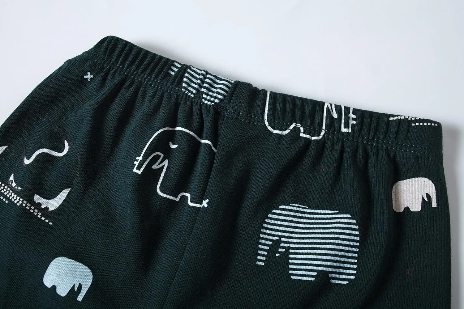 KikizYe Boys Short Sleeve Pajamas Kids Summer Pjs Children Pajamas