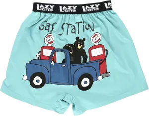 Lazy One Funny Animal Boxers, Novelty Boxer Shorts, Humorous Underwear, Gag Gifts for Men, Funny Bear Boxers