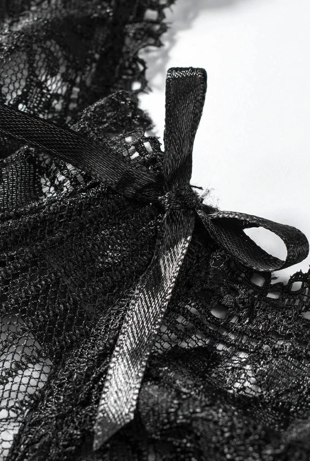 MARZXIN Womens Sexy Babydolls and Chemises Black Lace Lingerie Slip Dress Bralettes