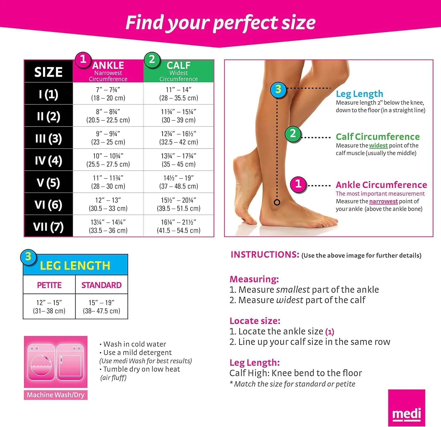 mediven Sheer & Soft for Women 20-30 mmHg - Closed Toe Leg Circulation Knee High Compression Stockings for Women Sheer Leg Support Compression Hosiery V-Petite Natural
