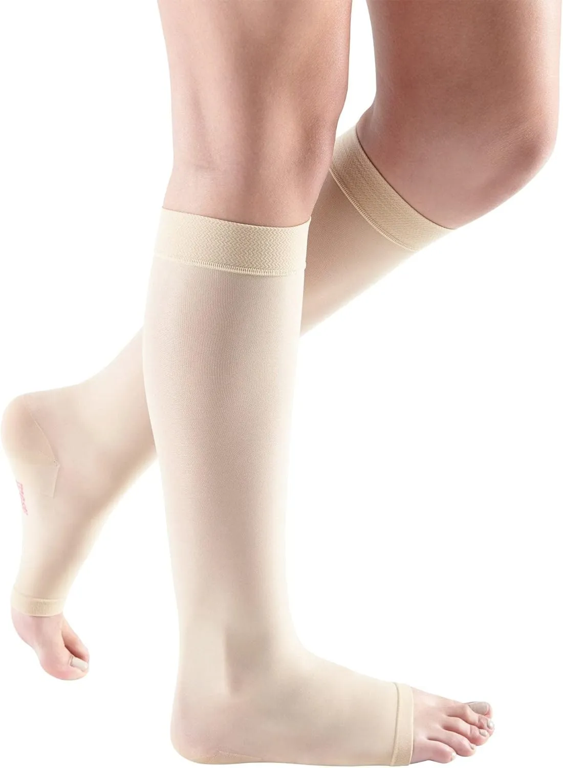 mediven Sheer & Soft for Women, 20-30 mmHg - Open Toe, Knee High Compression Stockings, Sheer Hosiery
