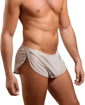 Mens Extreme Mesh Shorts with Large Split Sides