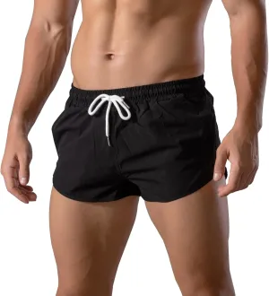 Mens Running Shorts 3 Inch Gym Short Shorts Quick Dry Athletic Workout SweatShorts with Pockets
