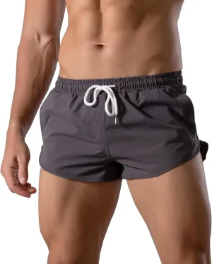 Mens Running Shorts 3 Inch Gym Short Shorts Quick Dry Athletic Workout SweatShorts with Pockets