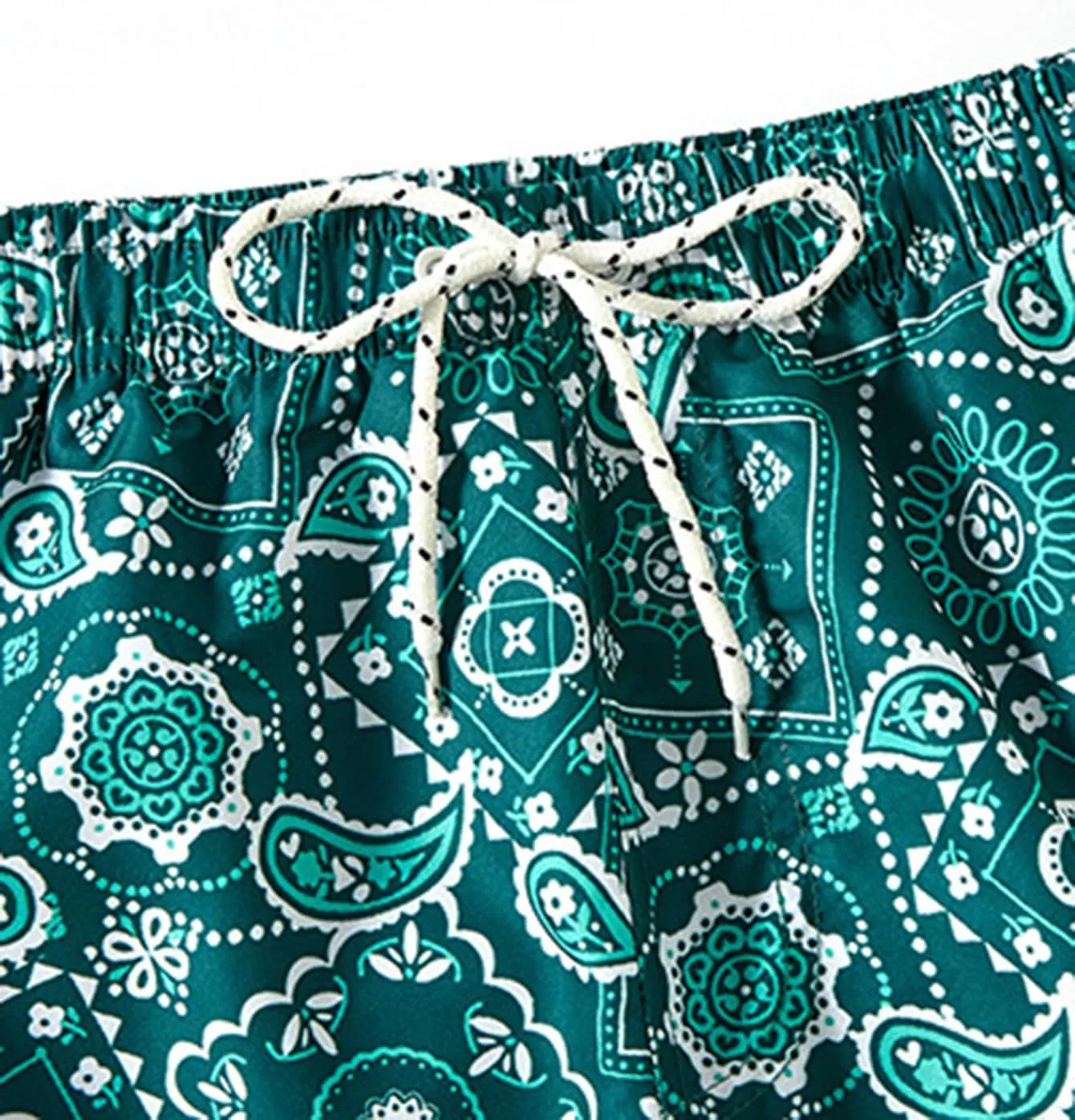 Men's Striped Swim Trunks Bathing Suits Quick Dry Board Shorts Mesh Lining Beach Swimwear with Pockets