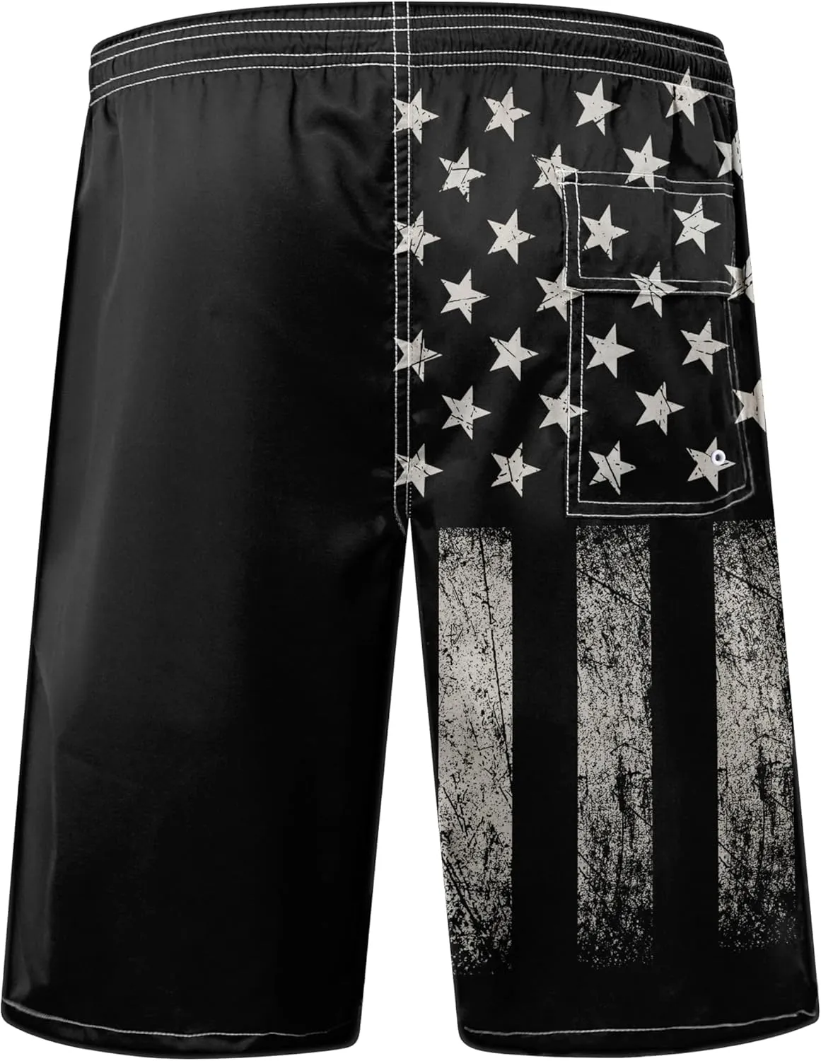 Mens Swim Trunks Quick Dry Board Shorts with Mesh Lining, Breathable Surf Beach Shorts Swimwear Bathing Suits