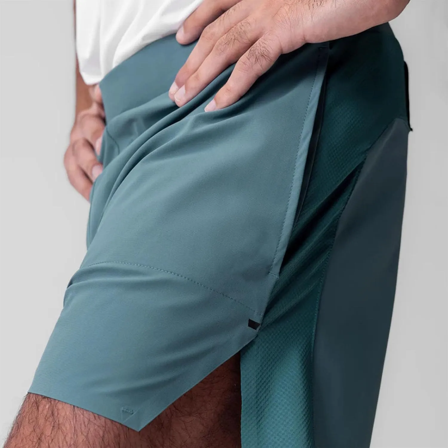 Mens Workout Shorts Casual Solid Athletic Short Pants Fashion Flowy Comfy Running Shorts wit Multiple Pockets