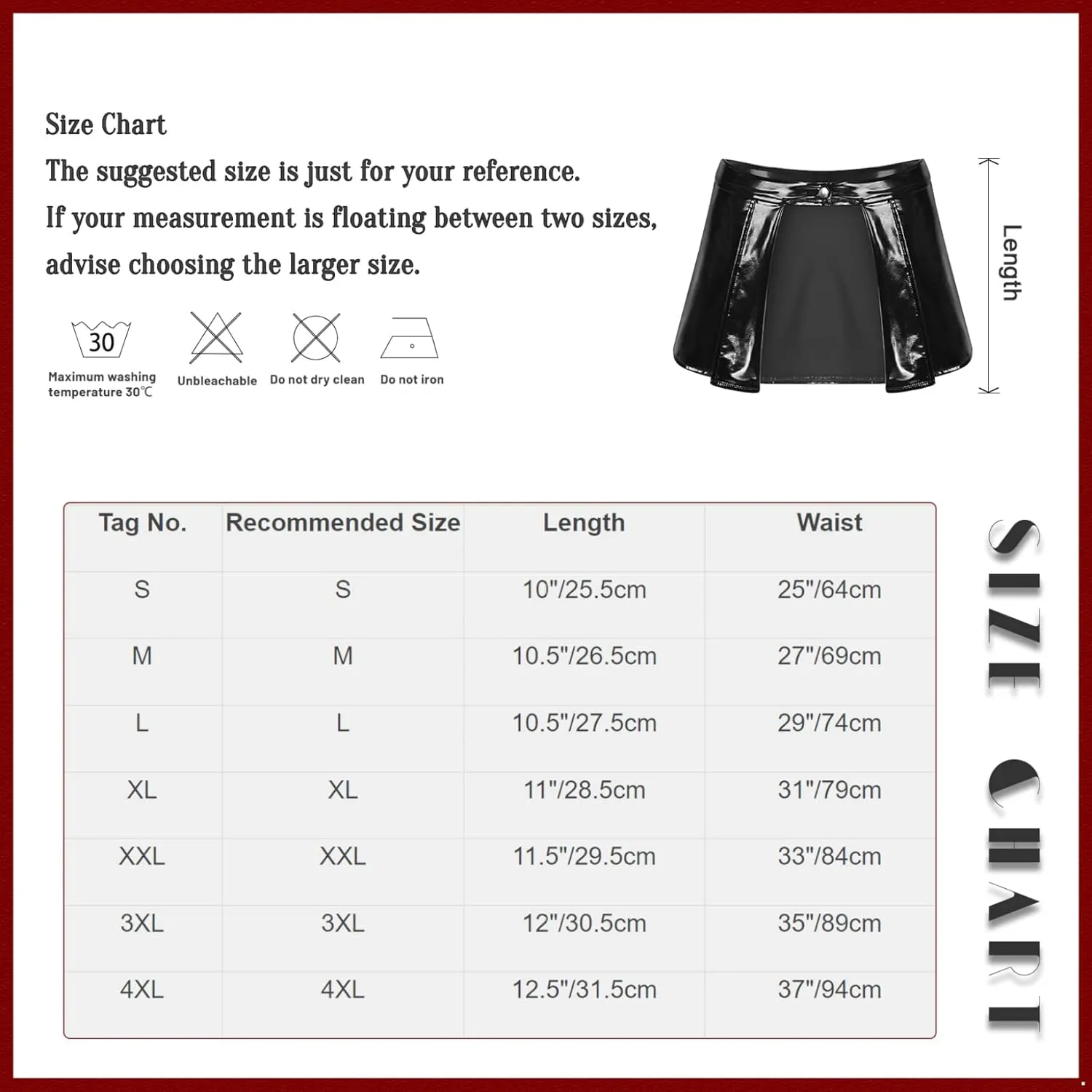 Mufeng Women's Solid Metallic Pleated Mini Skirt Open Front Patent Leather Flared A-line Shorts Dress