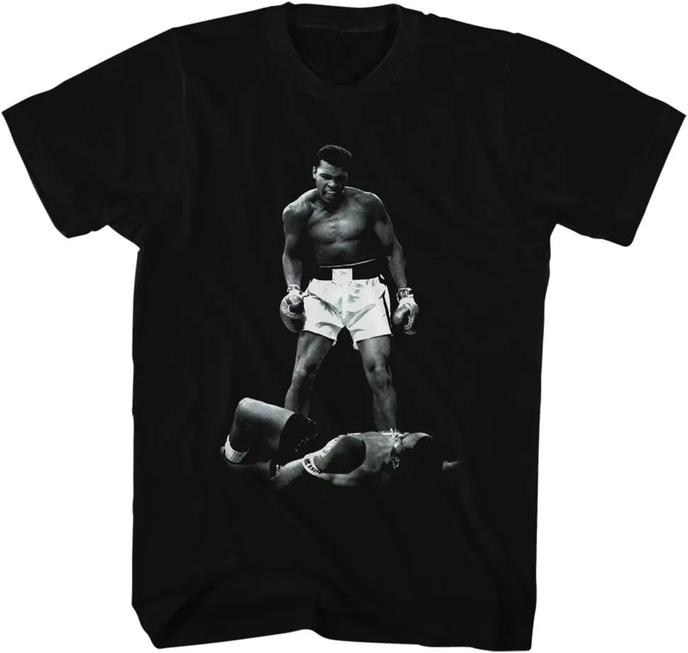 Muhammad Ali Ali Over Liston Adult T-Shirt Tee