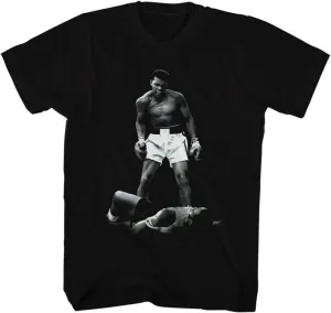 Muhammad Ali Ali Over Liston Adult T-Shirt Tee