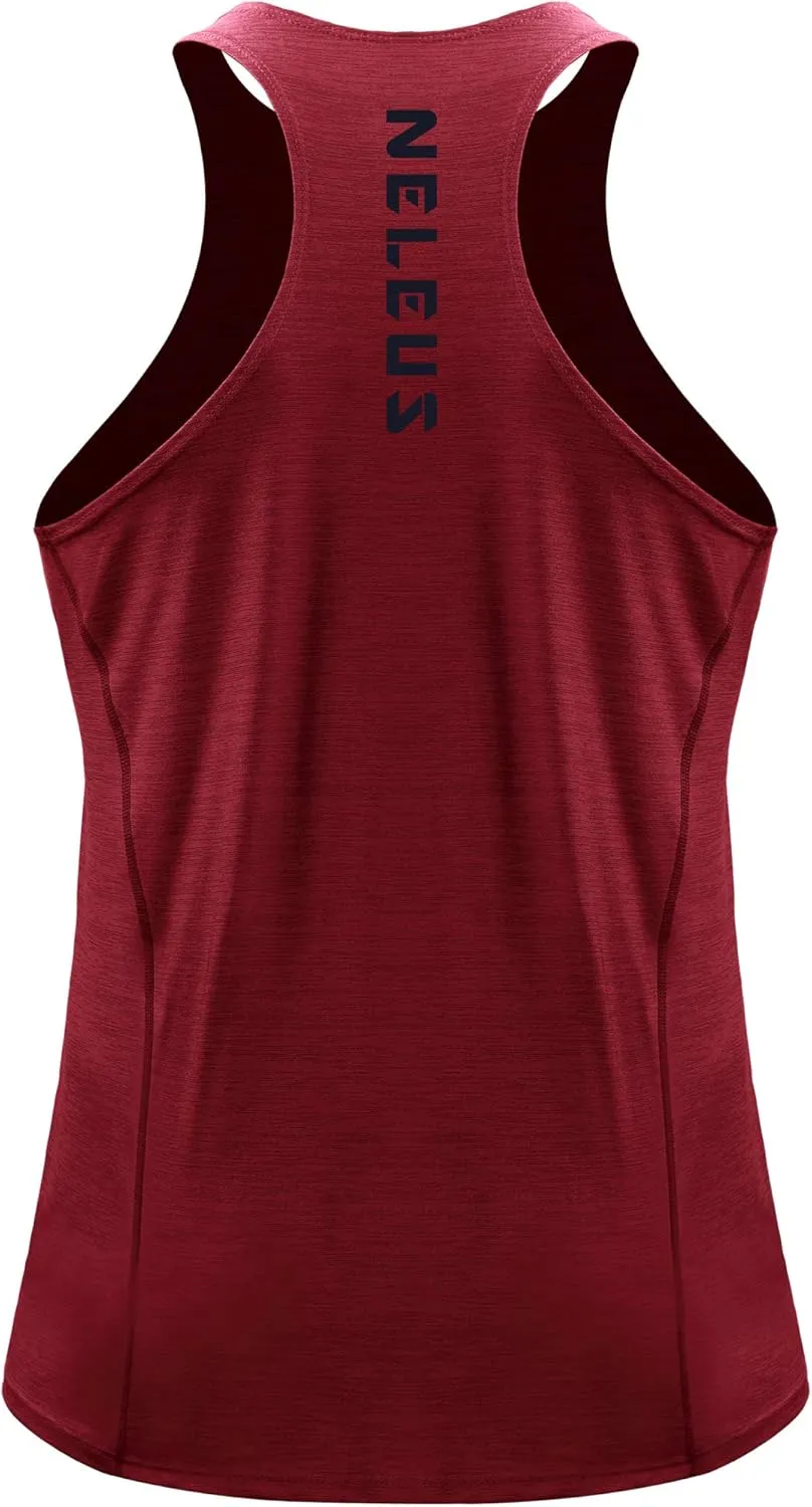 NELEUS Men's 3 Pack Running Tank Top Dry Fit Y-Back Athletic Workout Tank Tops