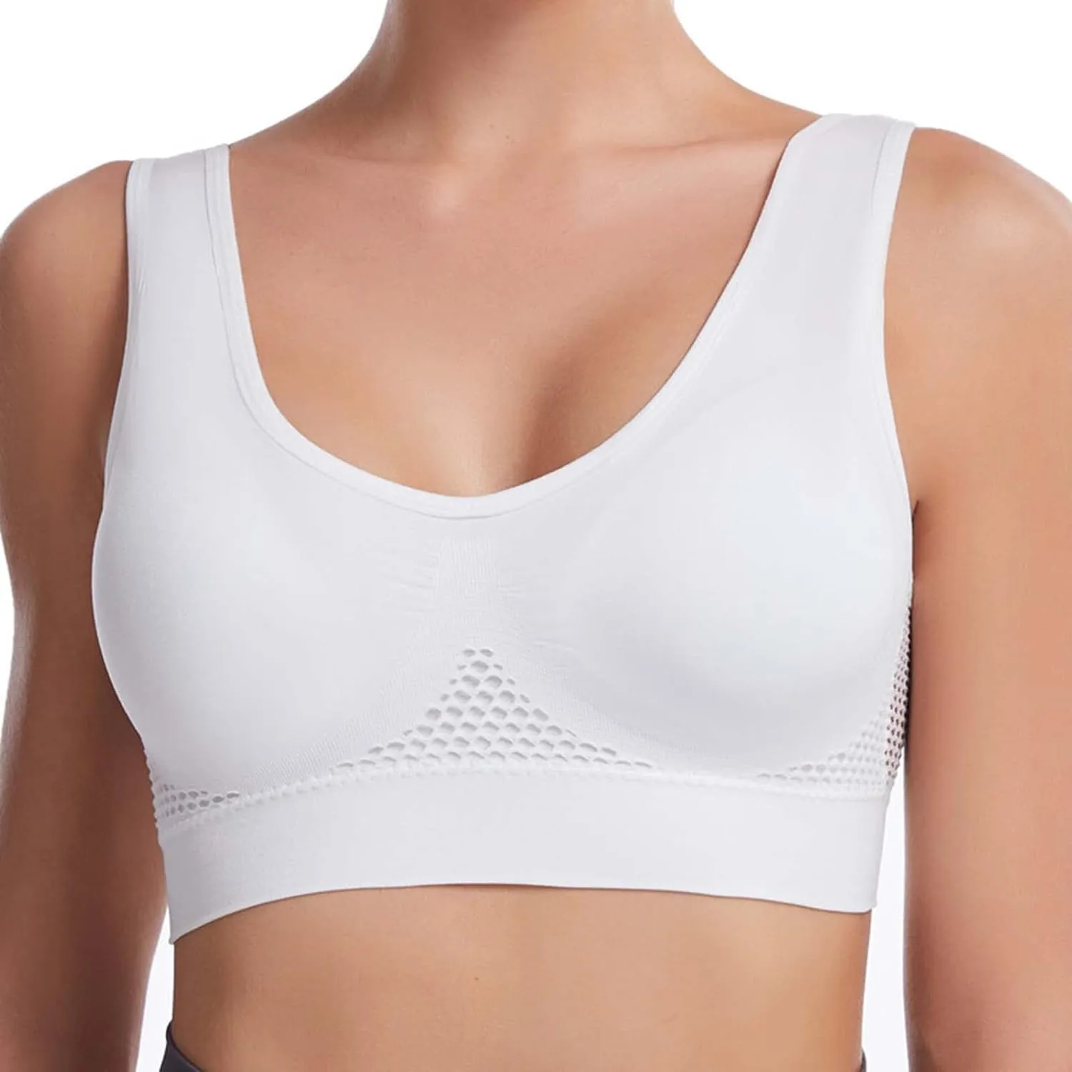 No Underwire Sexy Comfortable Everyday Bra -Binding Underwear Comfortable Unlined Womens Sports Bras Workout Bra