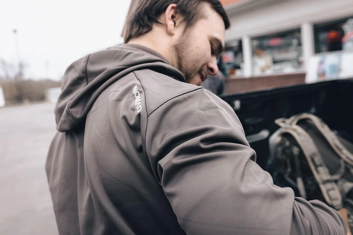 Nomad Men's Utility Hoodie | Mid-Weight Water Resistant Hunting Fleece