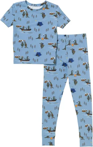 PajamaGram Snug Fit Kids PJs Boy Pajamas and Girl Pajamas Kids Cotton Pajama Short Sleeve Youth Pajama