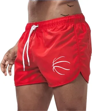 Plus Zize Running Shorts for Men Dolphin Elastic Waist Workout Drawstring Shorts Summer Casual Comfy Athletic Shorts