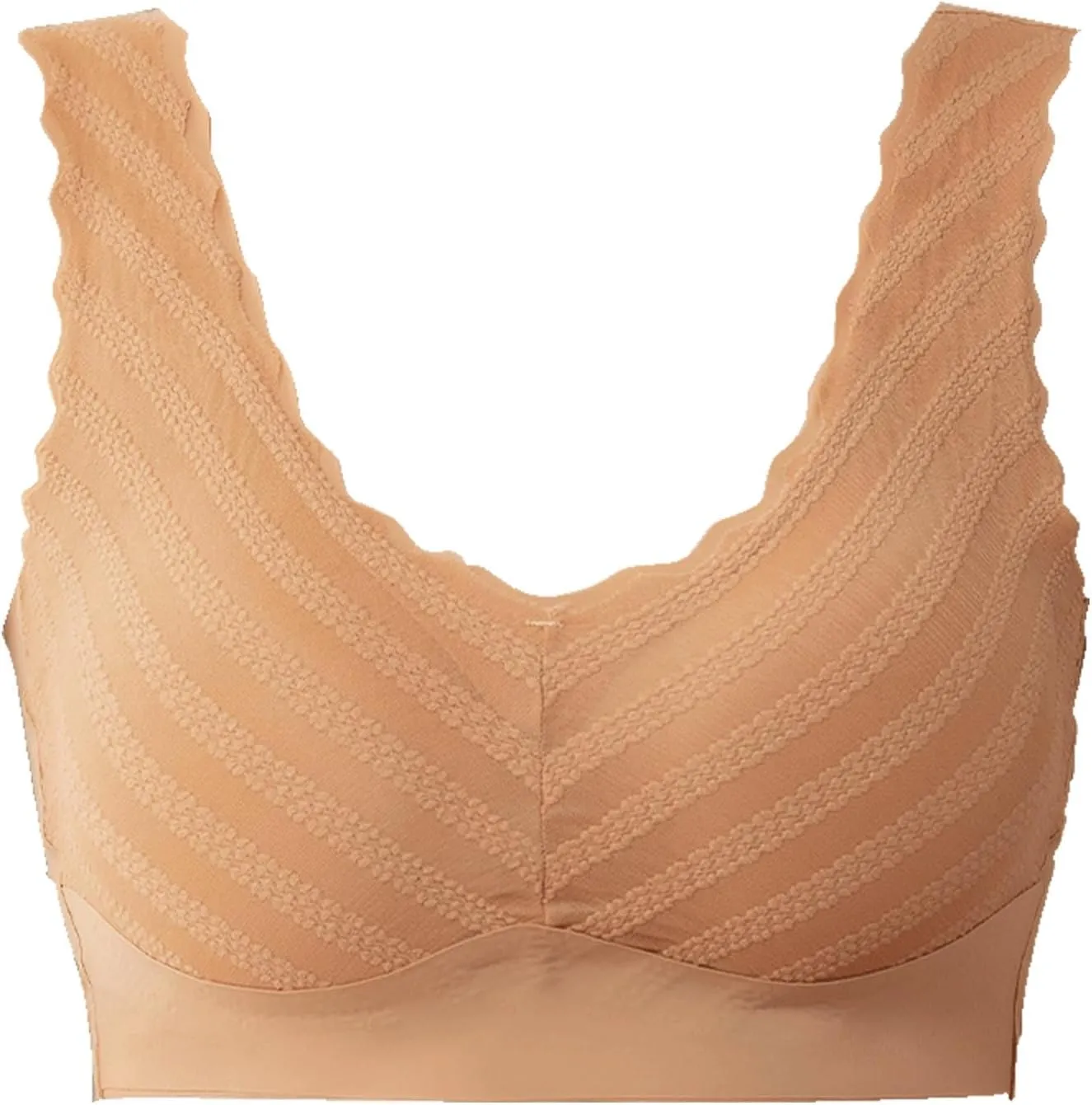 Push Up Bras for Women, Soft Cooling Bras Full Coverage Bras Wireless Bras with Support and Lift Non Padded Bralette