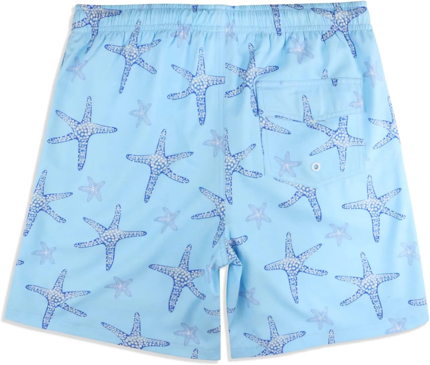 QRANSS Boys Swim Trunks with Compression Liner,No Mesh Anti-Chafing Comfy Swimming Trunks with Boxer Brief Liner,Size 6-20