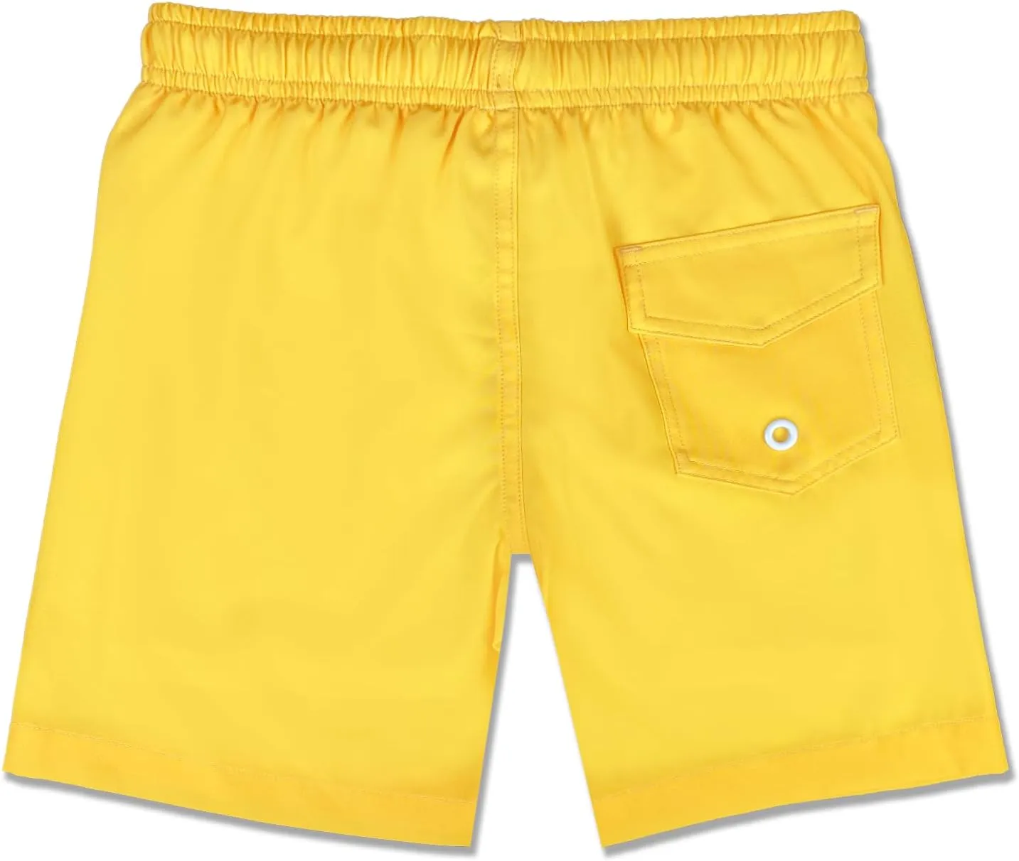 QRANSS Boys Swim Trunks with Compression Liner,No Mesh Anti-Chafing Comfy Swimming Trunks with Boxer Brief Liner,Size 6-20