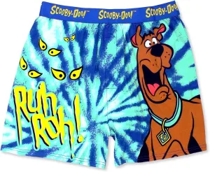 Scooby-Doo Mystery Machine Tie Dye Men's Boxer Lounge Shorts