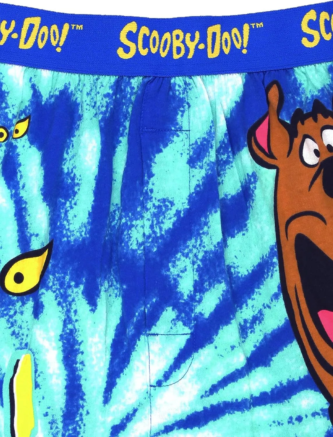 Scooby-Doo Mystery Machine Tie Dye Men's Boxer Lounge Shorts