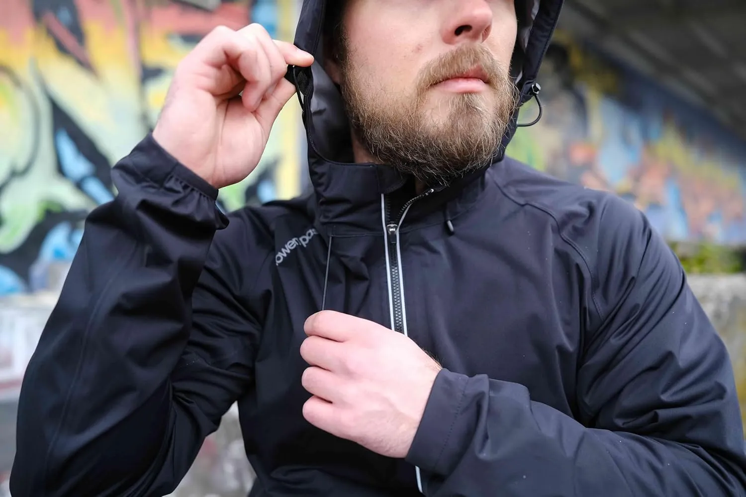 Showers Pass Men's Waterproof Softshell Rain Jacket Cloudburst Hoodie - Quiet Soft and Packable - For Outdoor Adventures