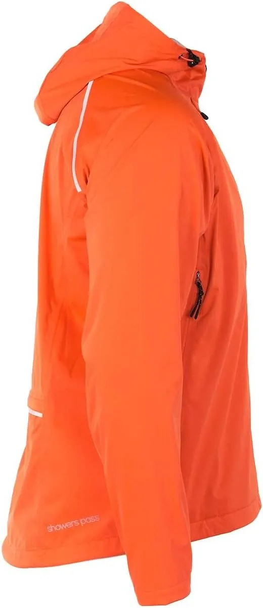 Showers Pass Men's Waterproof Softshell Rain Jacket Cloudburst Hoodie - Quiet Soft and Packable - For Outdoor Adventures
