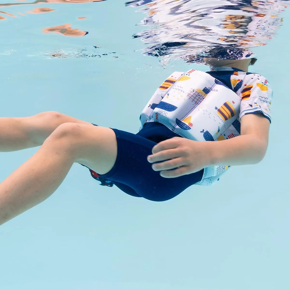 Splash About Short Sleeve Floatsuit with Adjustable Buoyancy