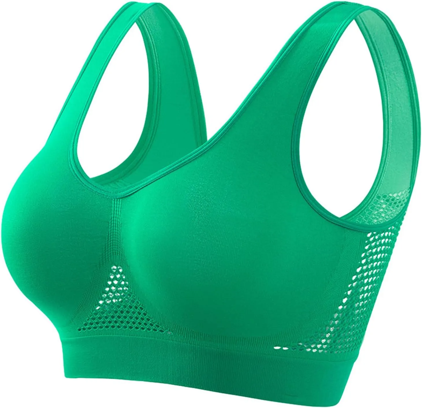 Sports Bras for Women High Support Full Coverage Active Bras Plus Size Tank Top Underwear Wireless Seamless Soft Bras