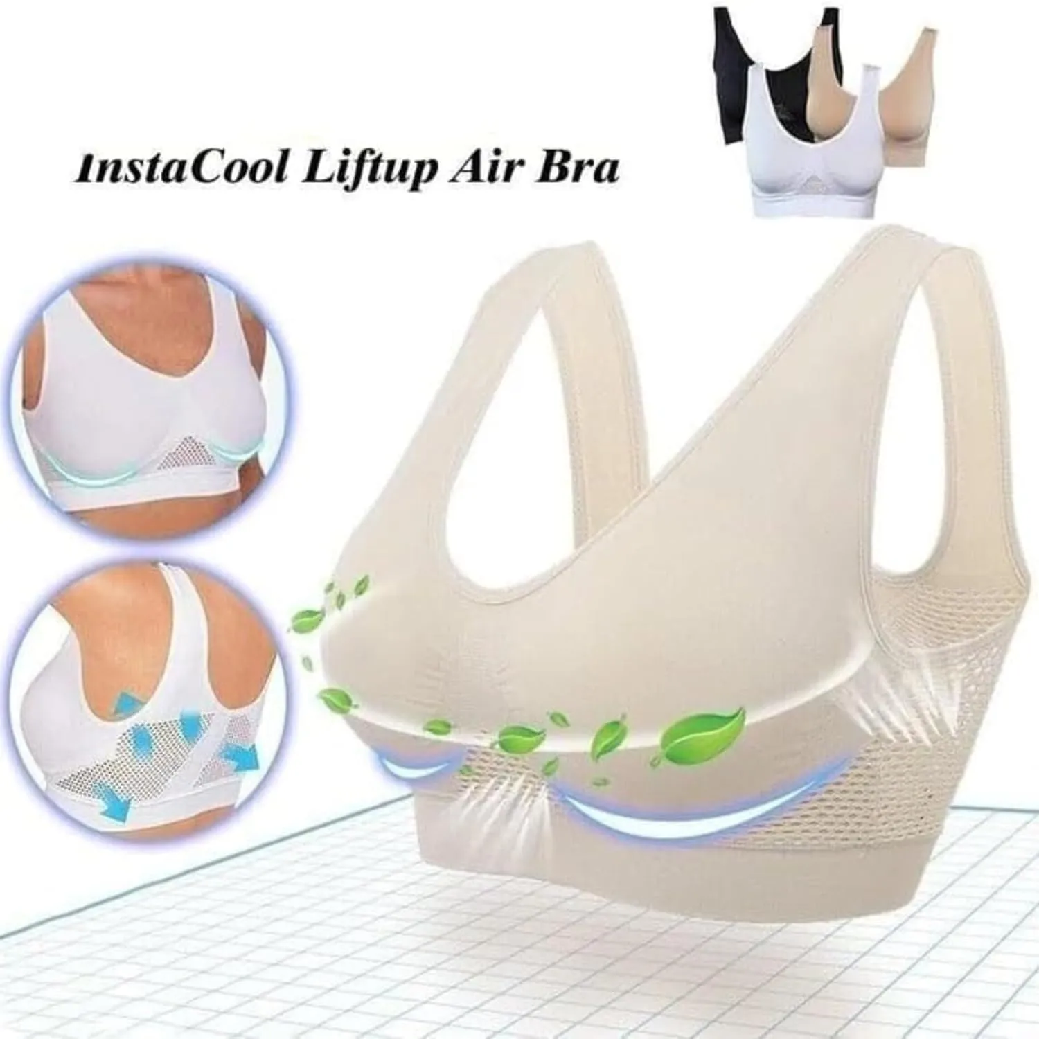 Sports Bras for Women High Support Full Coverage Active Bras Plus Size Tank Top Underwear Wireless Seamless Soft Bras