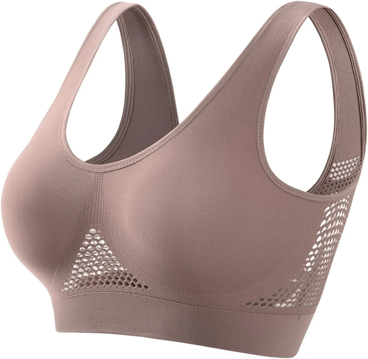 Sports Bras for Women High Support Full Coverage Active Bras Plus Size Tank Top Underwear Wireless Seamless Soft Bras