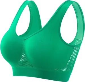 Sports Bras for Women High Support Full Coverage Active Bras Plus Size Tank Top Underwear Wireless Seamless Soft Bras