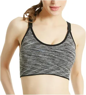 Sports Yoga Bras for Women Quick-Dry Padded Wirefree Tank Tops Cute Fitness Running Camisole Workout Gym Crop Top